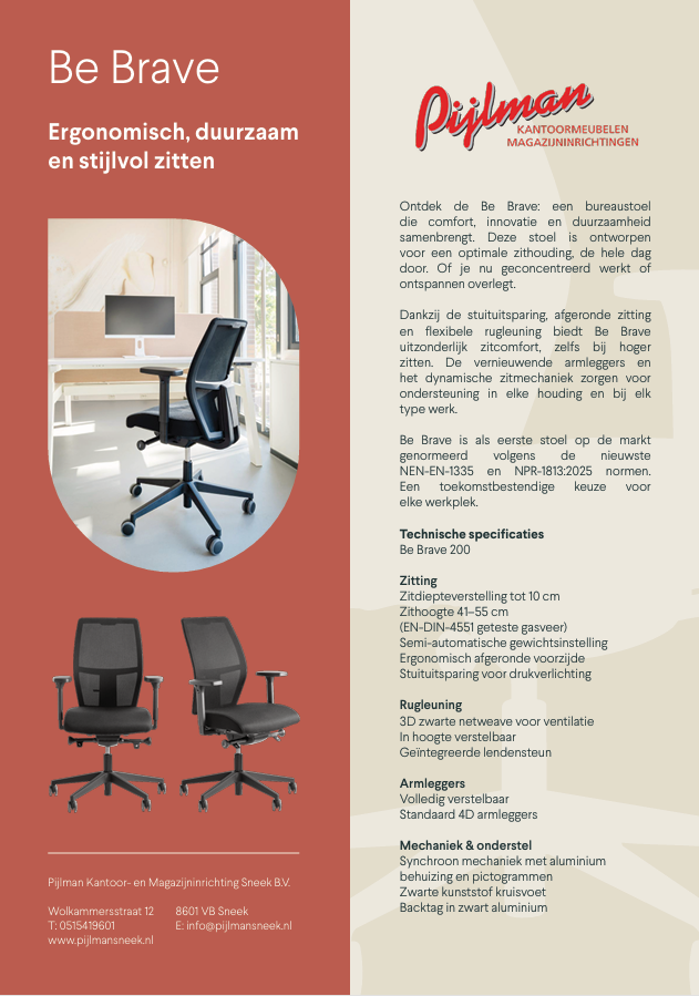 Brochure Be Brave 200