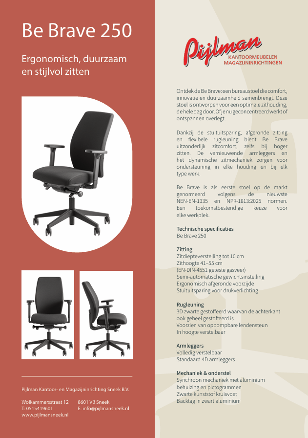 Brochure Be Brave 250